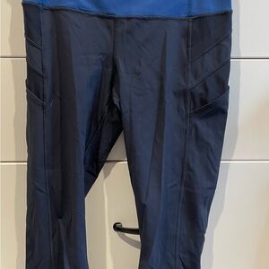 Lululemon Athletica Navy Blue Leggings